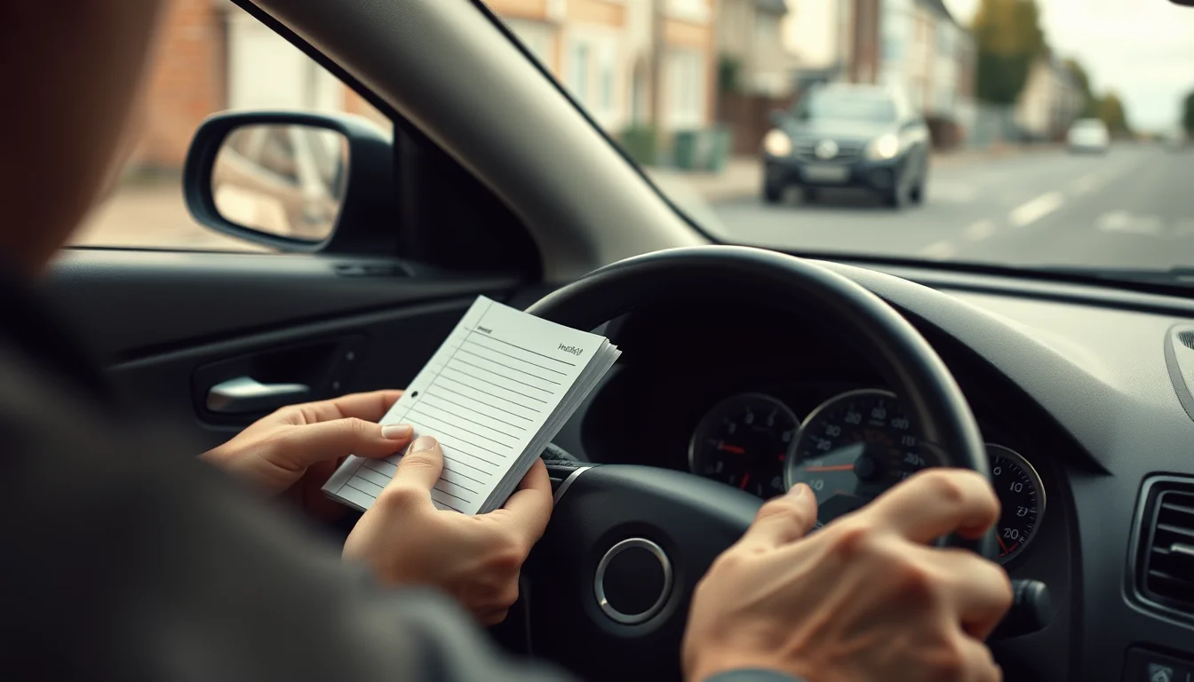 Photo of a car dashboard and a paper mileage logbook illustrating Mileage Allowance 2026
