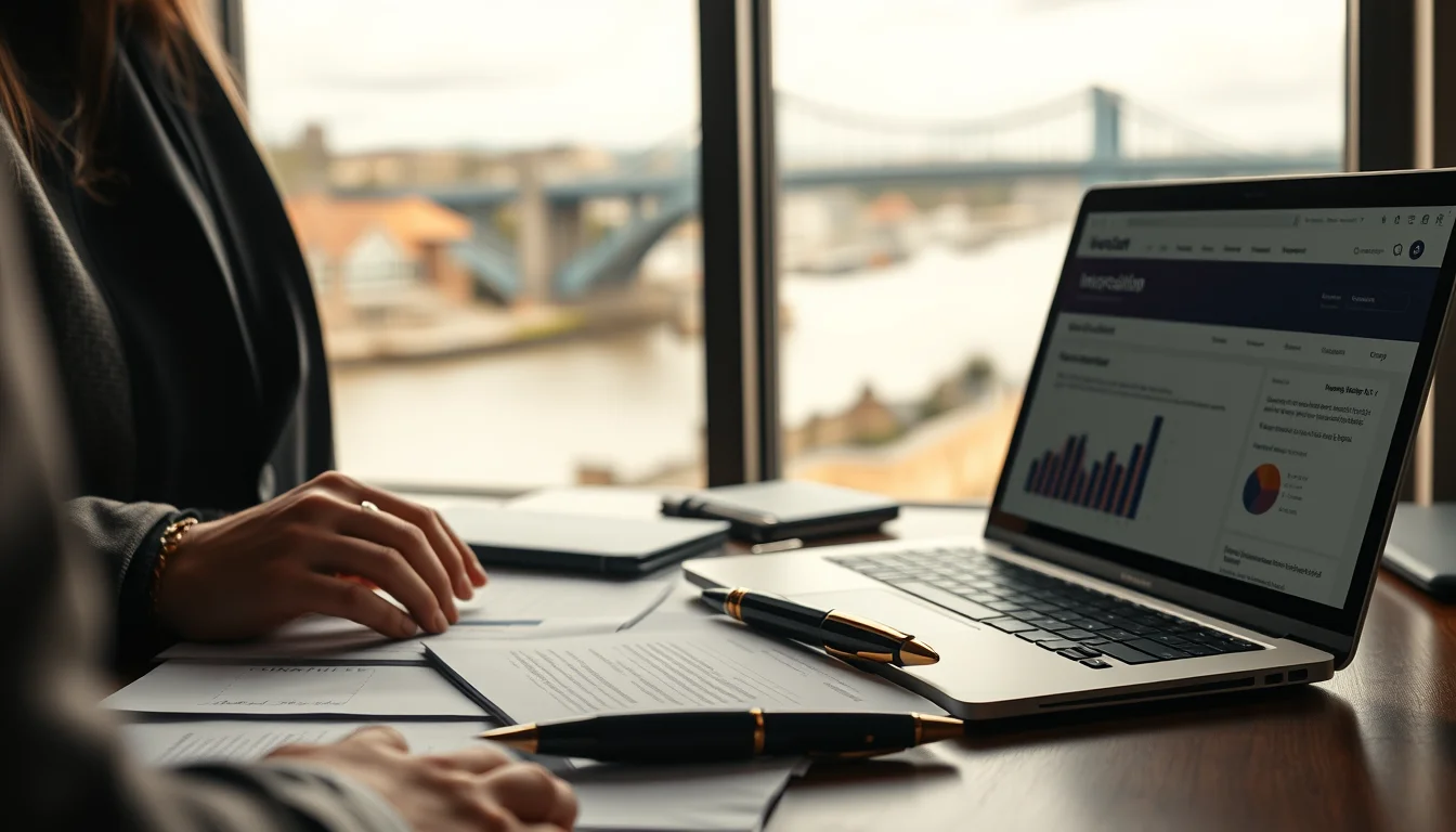 Photo of incorporation documents, a fountain pen and a laptop showing a blurred company dashboard illustrating Should I Set Up A Limited Company Uber Driver in Newcastle