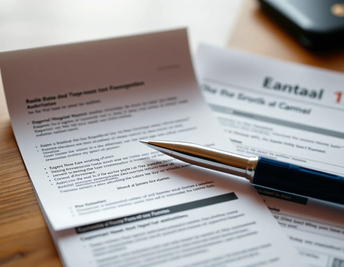 Close-up photo of two printed forms side by side with a pen, illustrating the VAT threshold and your personal tax